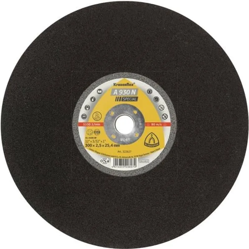 Kronenflex A 930 N Special - Metaal Doorslijpschijf - 350mm - 3mm - 25,4mm de Klingspor – image du produit