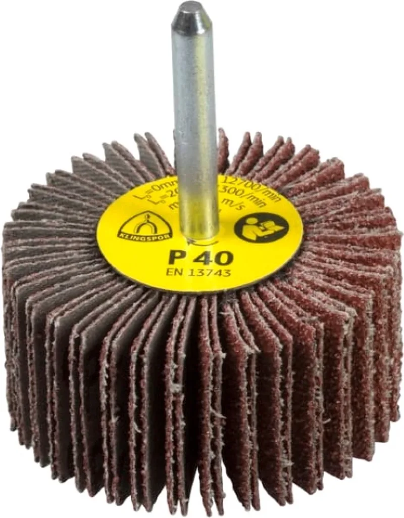 Lamellenschijf KM 613 Ø30xH15mm K.60 korundschacht-D.6mm KLINGSPO... de Klingspor – image du produit