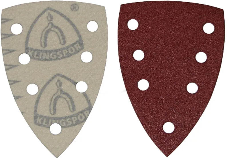 PS22K - Schuurpapier - Granulatie 100 - 98x148 mm - 7 Stofgaten de Klingspor – image du produit