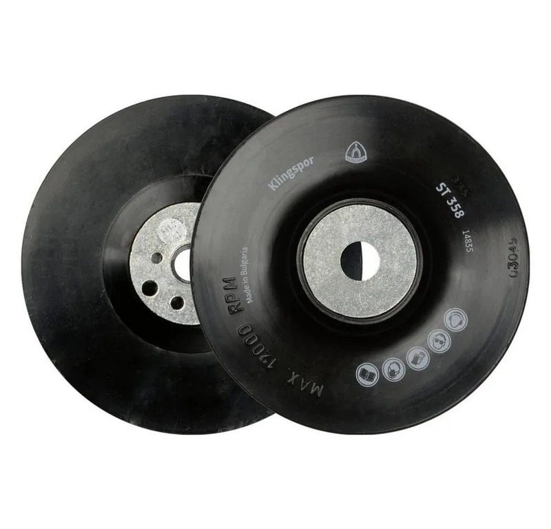 Schleifteller 14835 ST 358 FI-Stützteller, 125 mm Gewinde M 14 Durchmesser 125 mm fra Klingspor – produktbillede