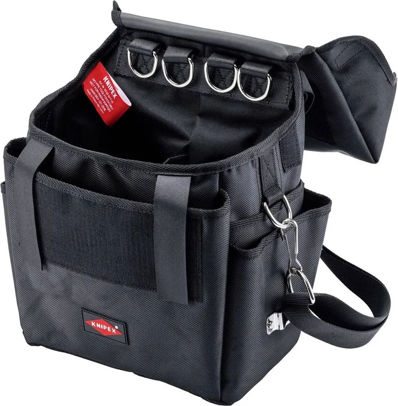 KNIPEX 00 50 50 T LE Werkzeugtasche für Höhenarbeiten leer klein 300 mm von Knipex, Schwarz – Produktbild