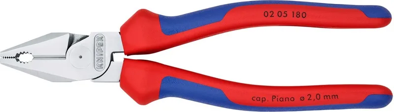 205180 Kracht Combinatietang - 180mm von Knipex, Kleurloos – Produktbild