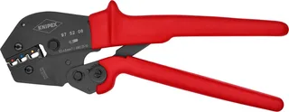 225 mm Krimptang ook te bedienen met twee handen - 97 52 06 fra Knipex, Kleurloos – produktbillede 1 af 2