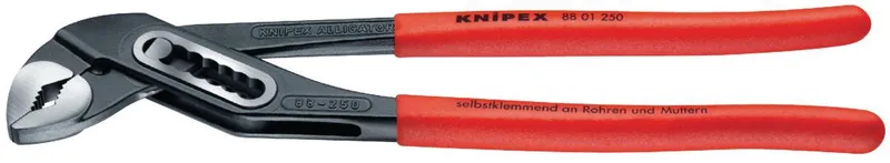 250mm Waterpomptang Alligator Gepolijst - 88 01 250 de Knipex, Noir, Rouge – image du produit 1 sur 2