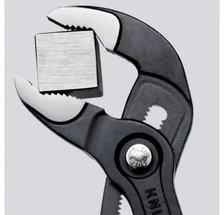 250mm Waterpomptang Cobra Gepolijst - 87 02 250 van Knipex, Kleurloos – productafbeelding 2 van 3
