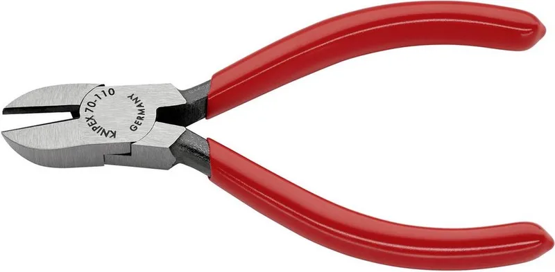 Pince coupante diagonale avec facette Knipex 70 01 110 110 mm 1 pc(s) de Knipex, Kleurloos – image du produit