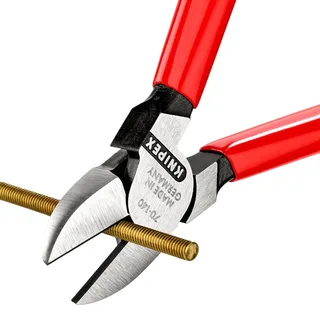Seitenschneider Mit Kunststoffbeschichteten Griffen 140 Mm von Knipex, Kleurloos – Produktbild 2 von 6