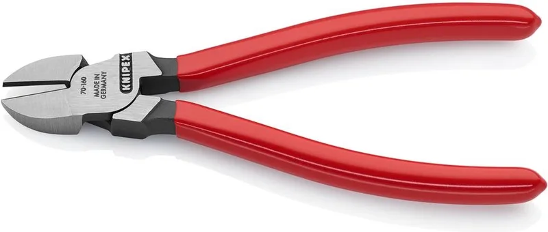 Seitenschneider Mit Kunststoffbeschichteten Griffen 160 Mm von Knipex, Kleurloos – Produktbild 1 von 6