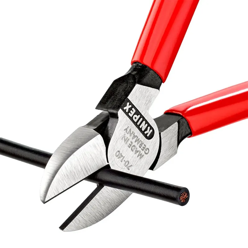 70 01 180 Werkplaats Zijkniptang Met facet 180 mm van Knipex, Kleurloos – productafbeelding 4 van 6