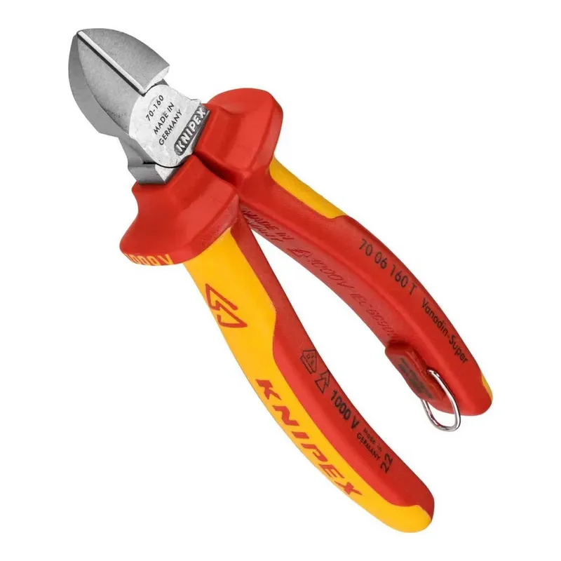 70 06 160 T VDE Zijkniptang 160 mm de Knipex, Kleurloos – image du produit 2 sur 2