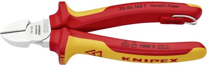 70 06 160 T VDE Zijkniptang 160 mm de Knipex, Kleurloos – image du produit 1 sur 2