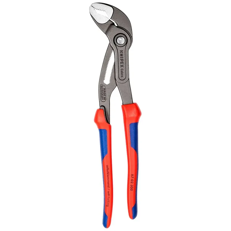 87 02 300 Waterpomptang Cobra Gepolijst 300mm de Knipex, Kleurloos – image du produit 2 sur 2