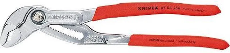 87 03 250 Waterpomptang Cobra Verchroomd 250mm by Knipex, Kleurloos – product image