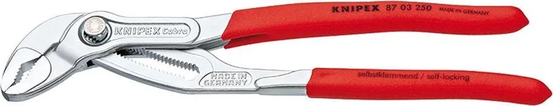 87 03 300 Waterpomptang Cobra Verchroomd 300mm de Knipex, Argent – image du produit