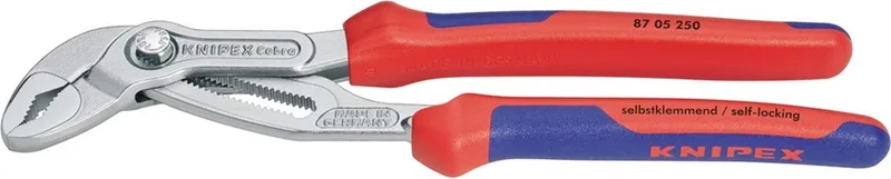 87 05 300 Waterpomptang Cobra Verchroomd 300mm de Knipex, Kleurloos – image du produit