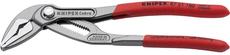 87 51 180 Waterpomptang Sleutelbreedte (metrisch) 32 mm 180 mm de Knipex, Kleurloos – image du produit