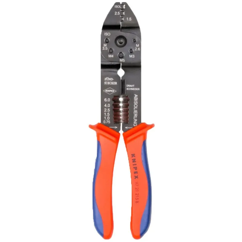 Pince à Sertir Polie 215 Mm de Knipex, Kleurloos – image du produit 2 sur 2
