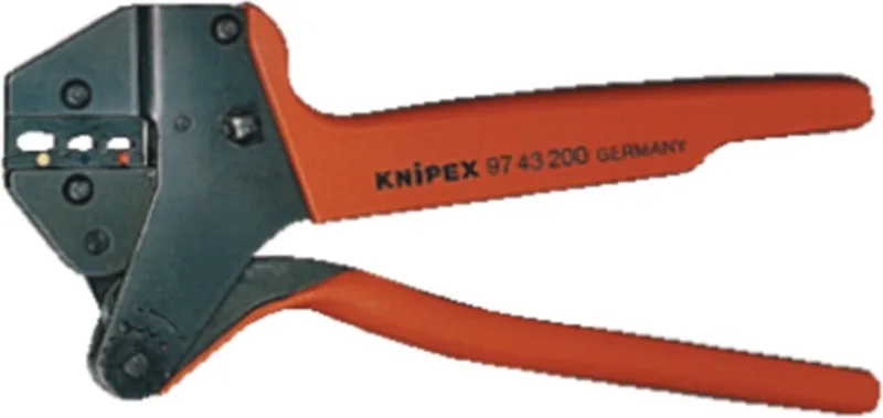97 43 200 Systeem krimptang zonder inzet in koffer von Knipex, Kleurloos – Produktbild