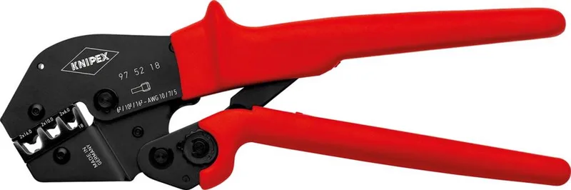 97 52 18 Krimptang van Knipex, Rood – productafbeelding