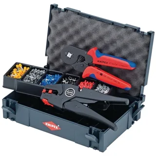 97 90 10 Aderhuls doos met tang 1240200+975304 de Knipex, Kleurloos – image du produit 2 sur 2