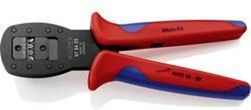 975425 Micro-Fit Krimptang - 190mm by Knipex, Kleurloos – product image
