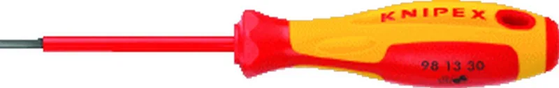 98 13 20 VDE Schroevendraaier - Inbus - 2 x 75mm by Knipex, Yellow – product image