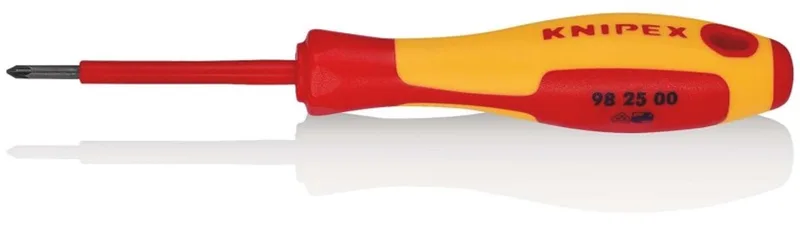 Schraubendreher fr Kreuzschlitzschrauben Pozidriv von Knipex, Kleurloos – Produktbild