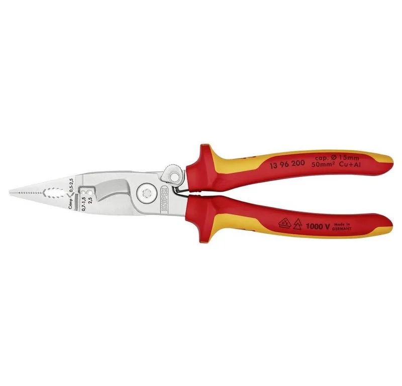 Abisolierzange Elektro-Installationszange 13 96 200 van Knipex – productafbeelding 5 van 5