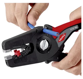 Abisolierzange Knipex PreciStrip 16 12 52 195 Automatische Abisolierzange 0.08 bi van Knipex – productafbeelding 5 van 5