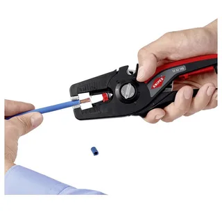 Abisolierzange Knipex PreciStrip 16 12 52 195 Automatische Abisolierzange 0.08 bi van Knipex – productafbeelding 3 van 5