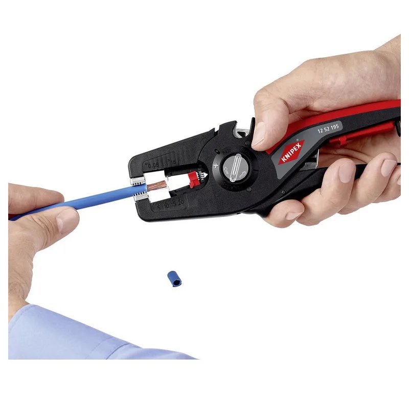 Abisolierzange Knipex PreciStrip 16 12 52 195 Automatische Abisolierzange 0.08 bi van Knipex – productafbeelding 3 van 5