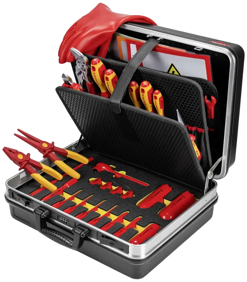 Basic E-Mobilität 00 21 05 EV Werkzeugkoffer bestückt (B x H x T) 410 x 200 x 465 mm by Knipex – product image