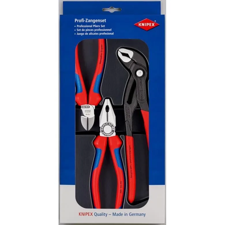 Bestseller Paket Seitenschneider Kombizange Wasserpumpenzange von Knipex – Produktbild