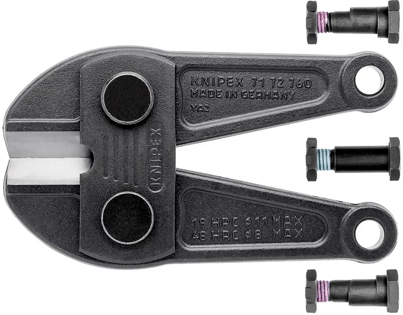 Bolzenschneider-Messerkopf Passer til mærkerne: Knipex 71 72 760 fra Knipex – produktbillede
