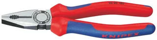 Combinatietang - 0302-180 van Knipex, Rood – productafbeelding 1 van 2