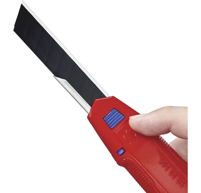 Cuttermesser Knipex 90 10 165 BK KNIPEX 90 10 165 BK CutiX® Universalmesser 165 mm by Knipex, Blue, Red – product image 5 of 5