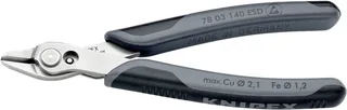 Elektron.Seitenschneider INOX ESD L.140mm KNIPEX o.Drahtklemme by Knipex – product image 2 of 2
