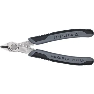 Elektron.Seitenschneider brün. ESD L.140mm brün. KNIPEX o.Drahtklemme von Knipex – Produktbild 1 von 2