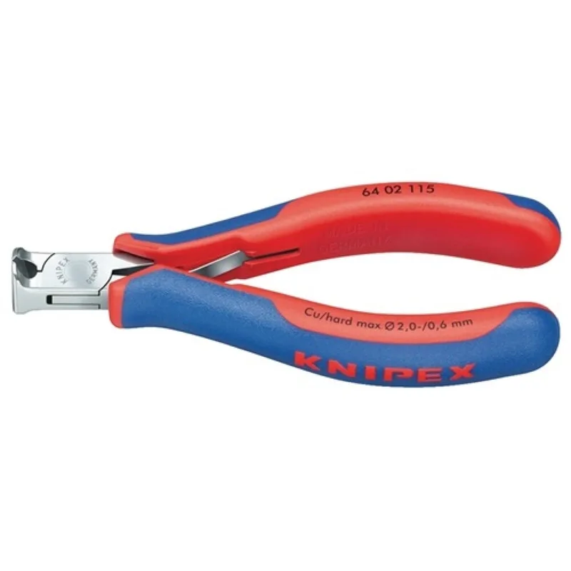 Elektronik-Vornschneider L.210mm spiegelpoliert mit 2-K.Griff Knipex by Knipex – product image