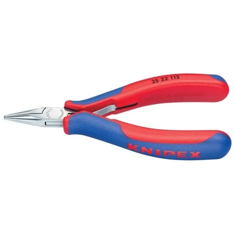 Elektronikgreifzange L.115mm pol. flach-rd. KNIPEX Mehrkomp.-Hüllen de Knipex – image du produit
