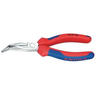 Flachrundzange L.160mm flachrund 40Grad gew.Mehrkomp.-Hülle de Knipex – image du produit 1 sur 3