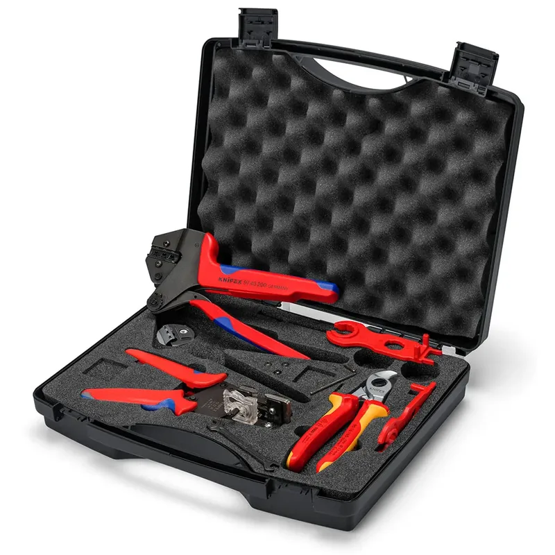 Gereedschapskoffer (gevuld) (b x h x d) 345 x 80 x 280 mm von Knipex – Produktbild 2 von 3