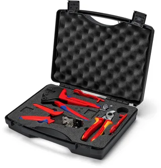 Gereedschapskoffer (gevuld) (b x h x d) 345 x 80 x 280 mm von Knipex – Produktbild 1 von 3