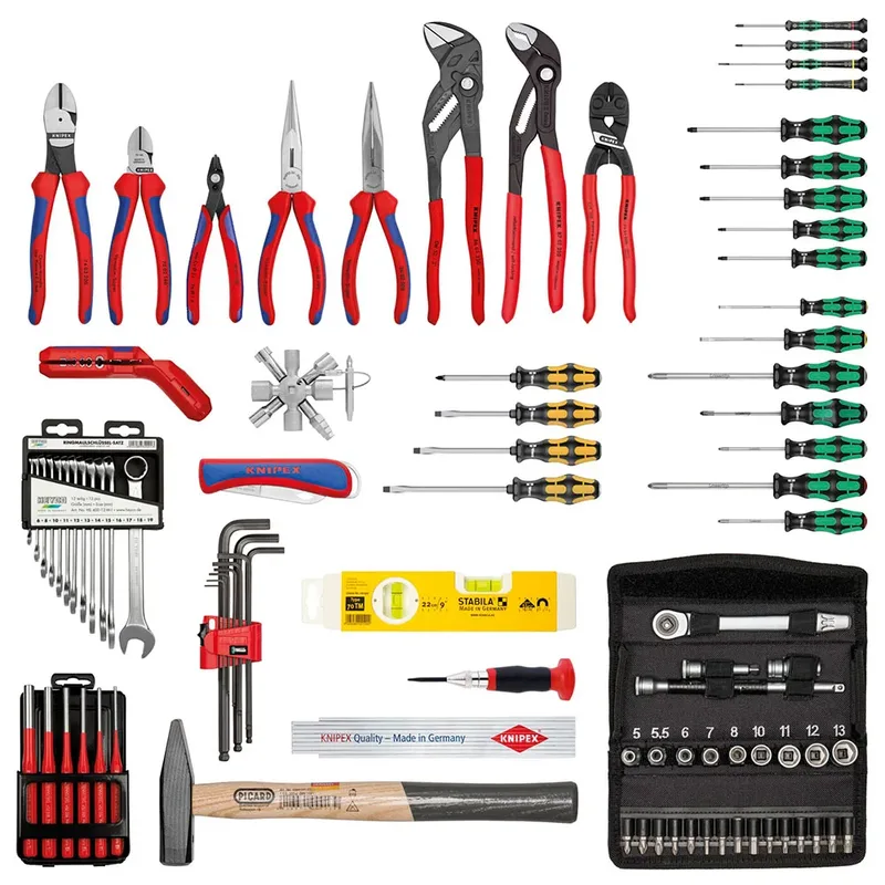 KNIPEX 00 21 06 M Werkzeugkoffer "BIG Basic Move" Mechanik 90-teilig 515 mm von Knipex – Produktbild 4 von 4