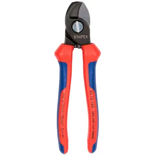 Kabelschere L.165mm m.Mehrkomp.-Hüllen KNIPEX f.Cu-/Al-Kabel de Knipex – image du produit 2 sur 2