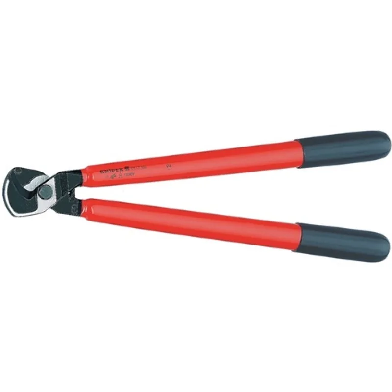 Kabelschere VDE L.500mm max.150mm2 tauchisol. KNIPEX kurze Bauweise van Knipex – productafbeelding