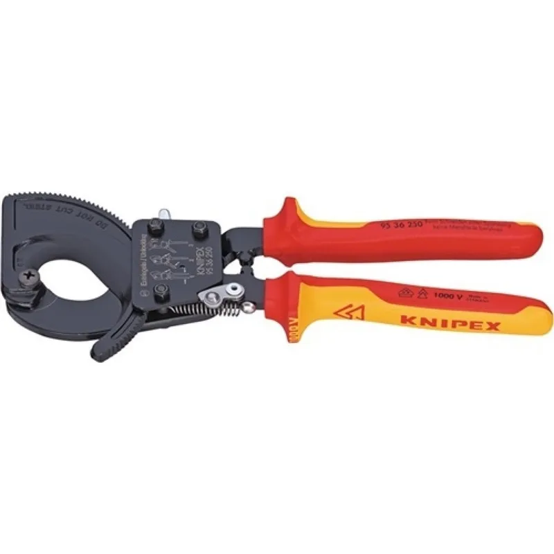 Kabelschneider Gesamt-L.250mm max.32 (240 mm²)mm 2-K.-Hüllen VDE KNIPEX de Knipex – image du produit