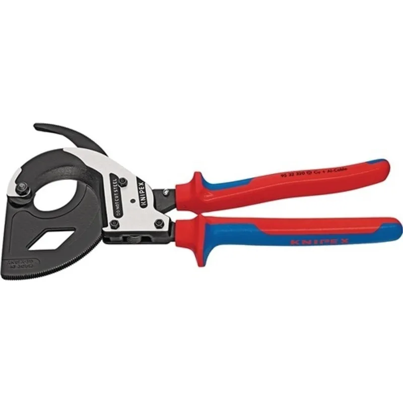 Kabelschneider Gesamt-L.320mm max.60 (600 mm²)mm pol.2-K.-Hüllen KNIPEX de Knipex – image du produit