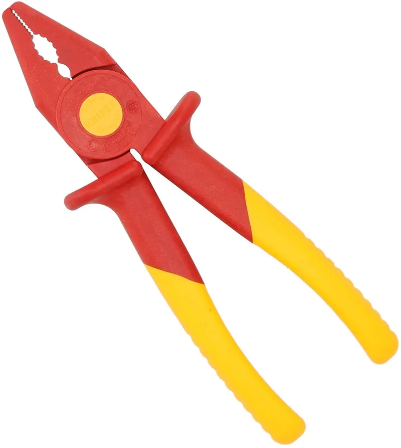 KNIP comb tang 9862, le 180mm, afwerking massieve kunstst von Knipex, Kleurloos – Produktbild