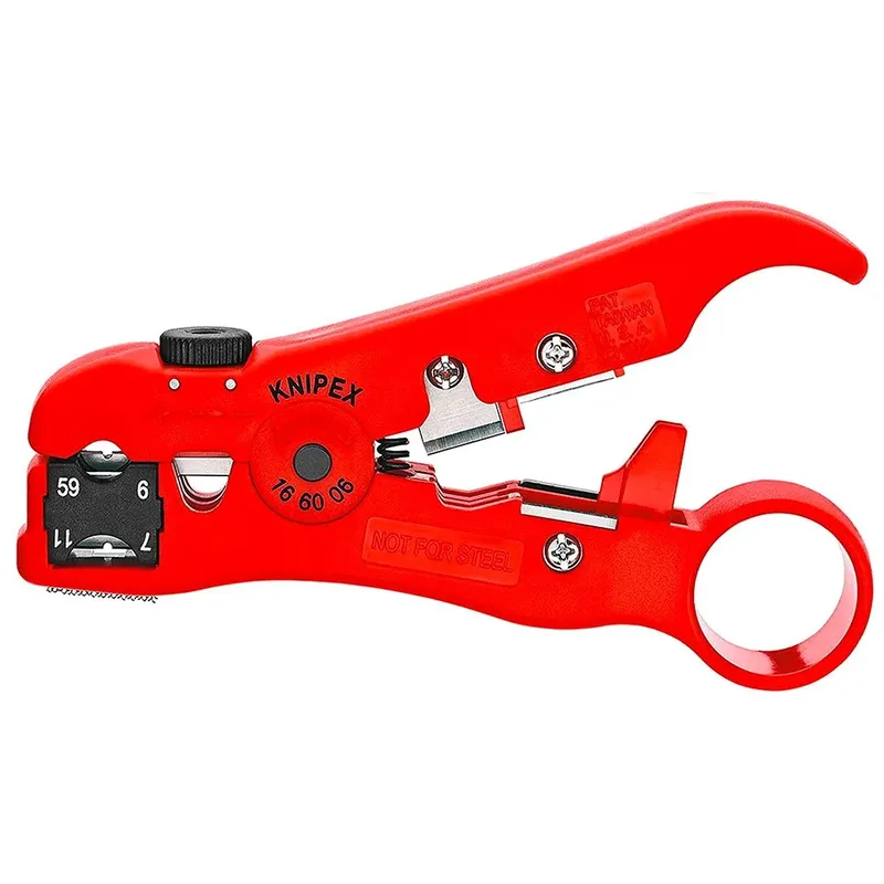 Knip Striptang coax-en datakabel by Knipex, Kleurloos – product image 2 of 2